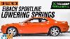 2008 2019 Challenger Eibach Sportline Lowering Springs Review U0026 Install