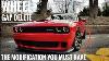 Do You Hate Wheel Gap Dodge Challenger Hellcat Lowering