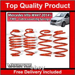 Fits Mercedes Vito W447 14 Fwd Cobra Sport -30/45mm Lowering Springs Suspension