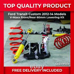 For Ford Transit Custom 1214 V-maxx Vmaxx Coilovers Sports Lowering Springs Kit