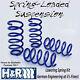 H&R Sport Lowering Spring Kit (-45mm) for Toyota Corolla E12 2WD 2002-07 29329-3