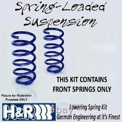 H&R Sport Lowering Springs for BMW 5 Series E61 Touring 2WD 2003-On -50mm Front