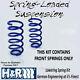 H&R Sport Lowering Springs for BMW 5 Series E61 Touring 2WD 2003-On -50mm Front