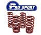 PROSPORT LOWERING SPRINGS Audi A4 B6 and B7 chassis Approx 2001-2007