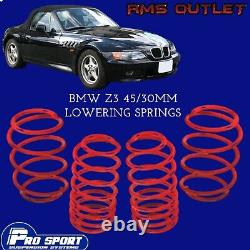 ProSport 45/30mm Lowering Springs for BMW Z3 Roadster Lifetime Warranty 120678