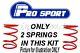 ProSport Lowering Springs 30mm for BMW 5 Touring 525d/530d Air Susp G31 2016-On