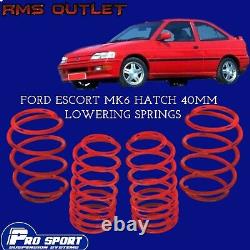 ProSport Lowering Springs for Ford Escort MK6 Hatch Lifetime Warranty 120126