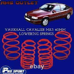 ProSport Lowering Springs for Vauxhall Cavalier Mk3 Lifetime Warranty 120162