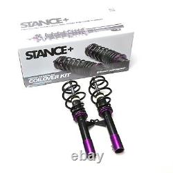 Stance+ 2x Front Street Coilovers for VW Caddy 3 2K 1.2TSi 1.4 16v 1.6 8v TDi