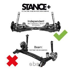 Stance Height Adjustable Rear Coilover Springs Independant Rear Suspension Only