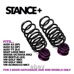 Stance+ Height Adjustable Rear Sport Coilover Lowering Springs Ultra Street