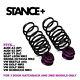 Stance+ Height Adjustable Rear Sport Coilover Lowering Springs Ultra Street