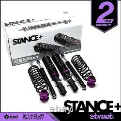 Stance+ Street Coilovers Suspension Kit Seat Leon (1M) 2WD Models (All Engines)