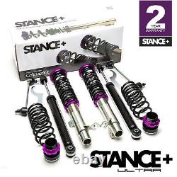 Stance+ Ultra Coilovers Suspension Kit Ford Fiesta Mk6 (All Engines). Exc ST
